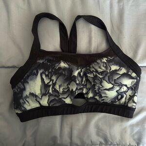 M Capezio blue sports bra